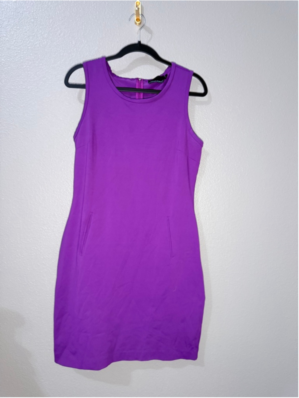 Women's Cynthia Rowley Purple Sleeveless Mini Dress Size L